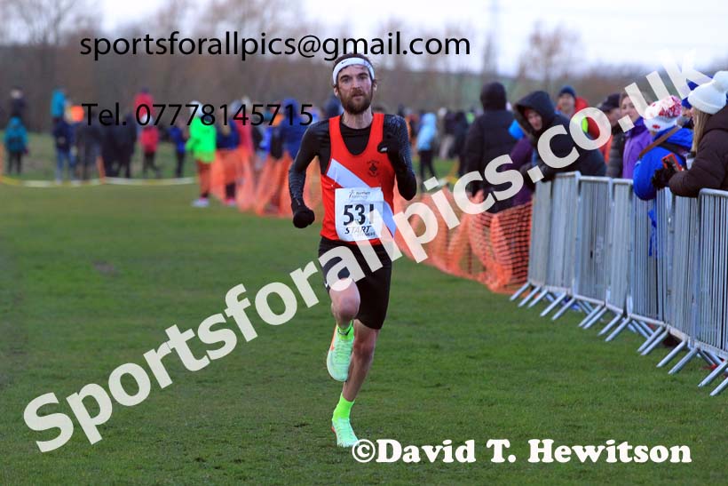 Senior mens 2022 Northern Cross Country Champs., Pontefract. Photo: David T. Hewitson/Sports for All Pics